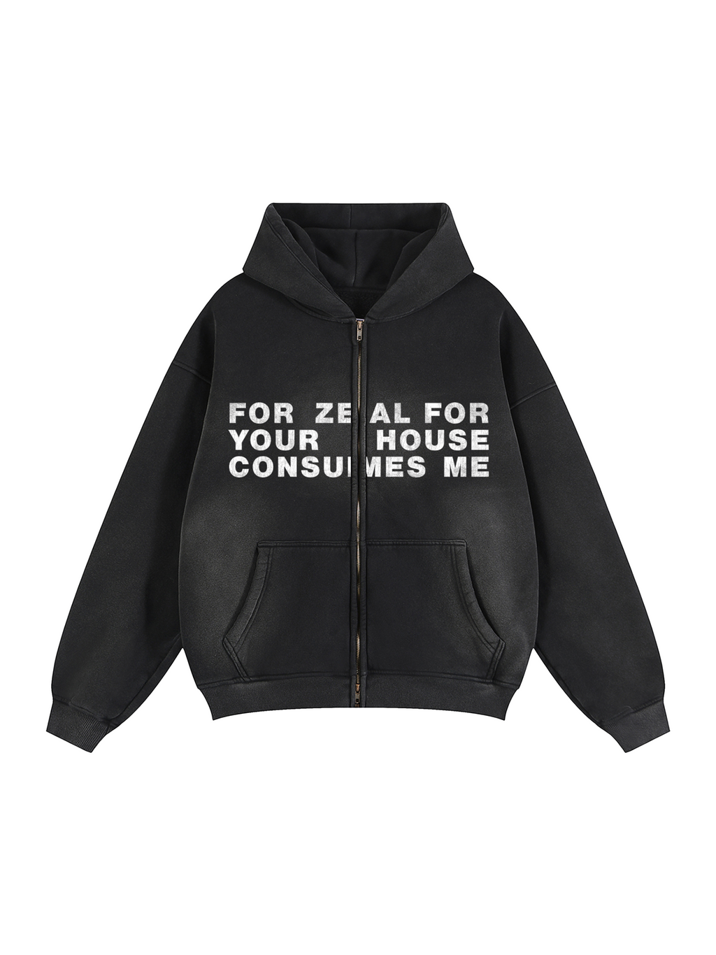 "ZEAL 26" ZIP UP HOODIE