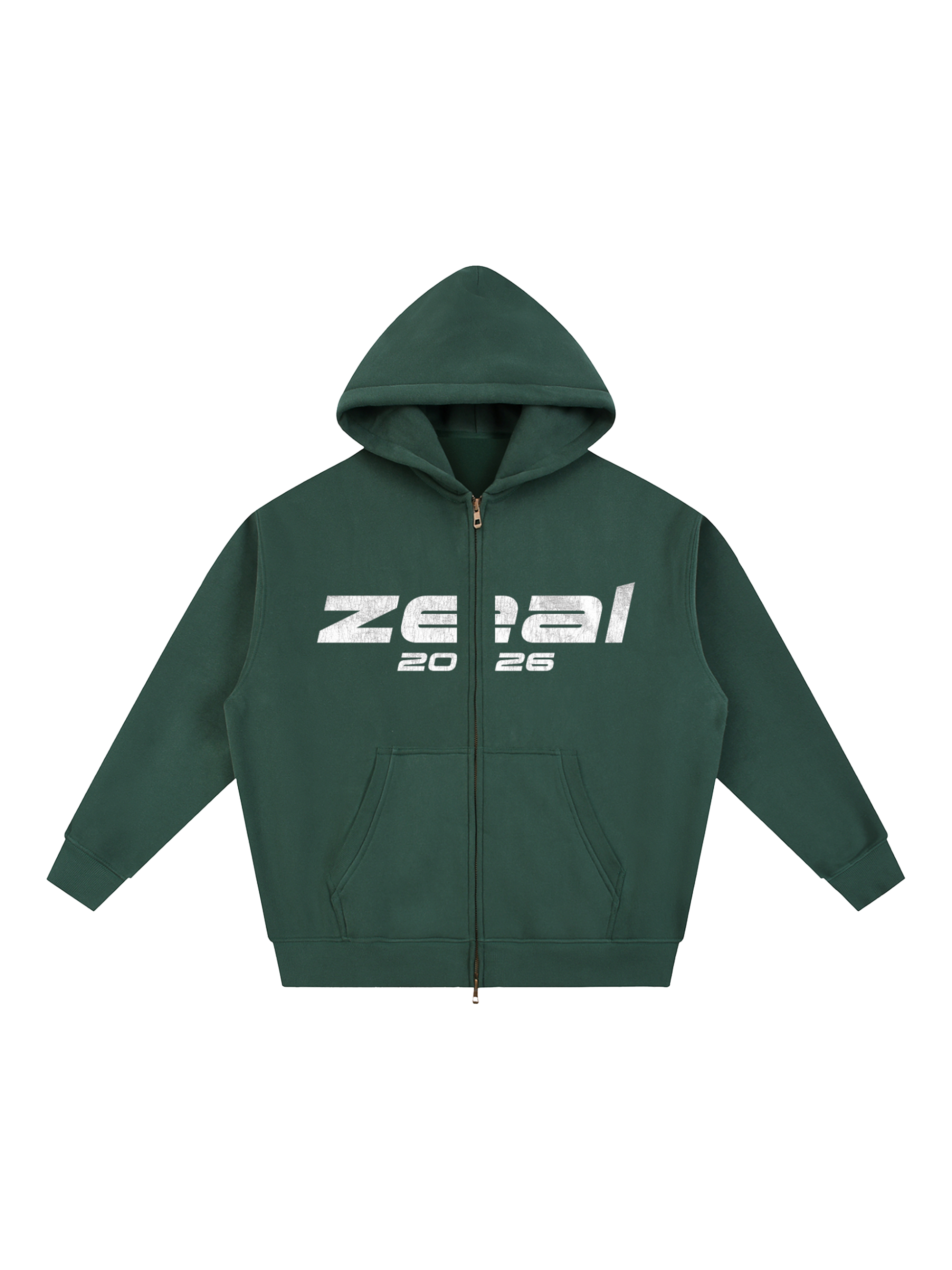 "ANGELS" ZIP UP HOODIE