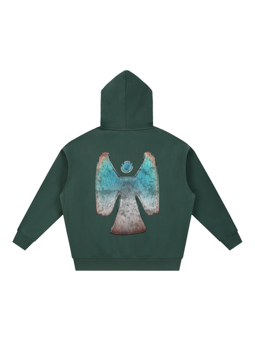 "ANGELS" ZIP UP HOODIE